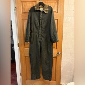 Vintage Walls Coveralls M Medium Tall Zero Zone Insulated One Piece Workwear USA